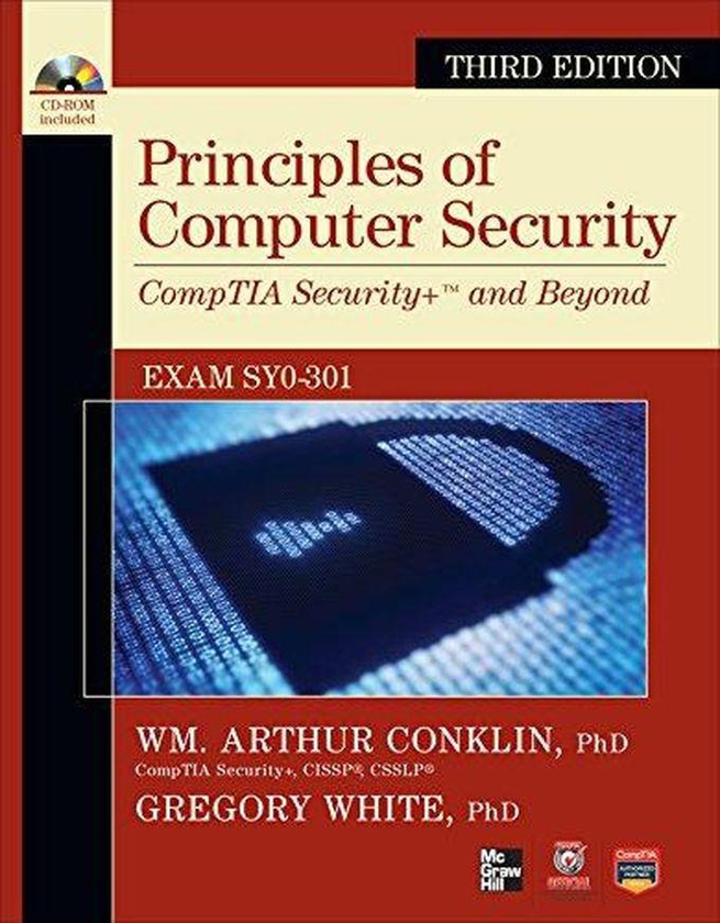 Mcgraw Hill Principles Of Computer Security Comptia Security+ And Beyond (Exam Sy0-301) ,Ed. :3