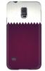 Stylizedd Samsung Galaxy S5 Premium Slim Snap case cover Gloss Finish - Flag of Qatar