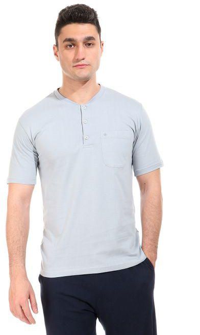 Shorto Cotton Plain T-Shirt - Grey