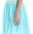 aZeeZ Turquoise Mini Tulle Tutu Skirt - Turquoise