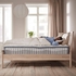 VÅGSTRANDA Pocket sprung mattress - extra firm/light blue 160x200 cm
