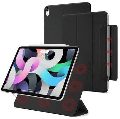 Magnetic Case for iPad Air 5/4 Slim Smart Folio for iPad Air 5th/4th Generation 10.9 Inch 2022/2020 Model Tri fold Stand Case Auto Sleep/Wake Support 2nd Gen Pencil Charging