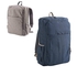 Wunderbag Laptop Backpack (Grey - Navy Blue)