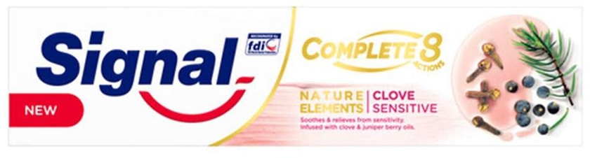 Signal Complete 8 Toothpaste with Clove - Sensitive - 100ml