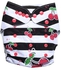 Mix&Max Waterproof Baby Washable Diapers Printed Cherry For Unisex-Multicolor