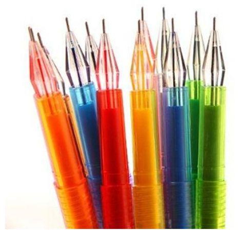 Bluelans Cartoon Fresh Diamond Color Gel Pens Set Student Office Stationery 12 Colors