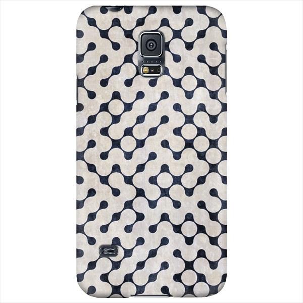 Stylizedd Samsung Galaxy S5 Premium Slim Snap case cover Matte Finish - Connect the dots - White