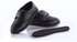 Medical shoes for diabetics and swelling of the foot high quality leather - size 44, Black