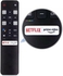 RC802V FNR2 Remote Control Fit for All TCL Android TV with Netflix and Prime Video - No Setup Required