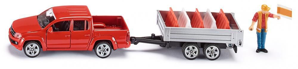 (S3543) Siku, Pickup with Tipping Trailer