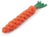 Generic Cotton Rope Weaving Carrot Pet Dog Chewing Toys - Orange