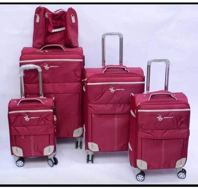 Swiss Polo 5-in-1 Luggage Box- RED