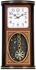 Dojana Wall Clock, Dark Brown And White, Dwg038