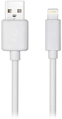 ZT-AIC2M Apple Licensed iphone Charging Cable made of ABS with High-Strength Connectors (1.8 Meter) White