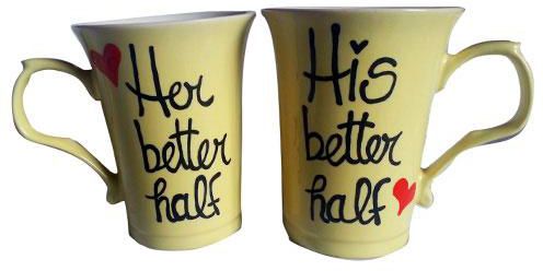 His/Her Better Half Mug Set