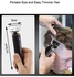 Professional Rechargeable Electric Hair Trimmer Set For Men Black/Silver