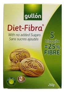 Gullon Diet Fibra 5 Biscuits No Added Sugar 250 g