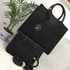 Generic 3 in 1 Women Leather Handbag Shoulder Bags (Black) .