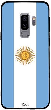 Thermoplastic Polyurethane Protective Case Cover For Samsung Galaxy S9 Plus Argentina Flag