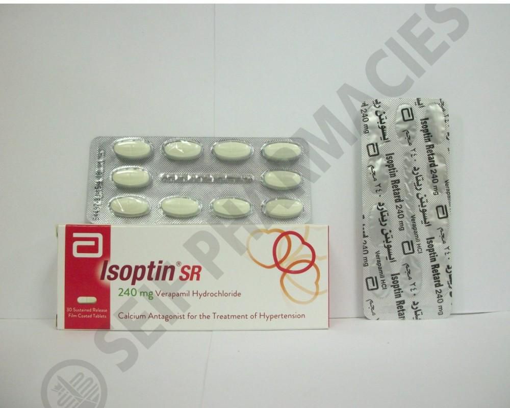 isoptin sr 240 mg dose