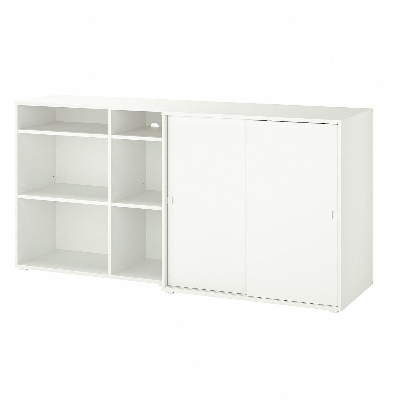 VIHALS Storage combination - white 190x47x90 cm