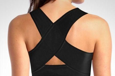 PostuRX Personal Posture Corrector With Breathable Silky Weave - Black