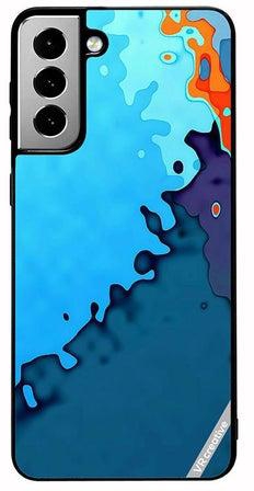 Protective Case Cover For Samsung Galaxy S21 FE 5G Multicolor Design Multicolor