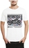 Ibrand S120 Unisex Printed T-Shirt - White, 2 X Large
