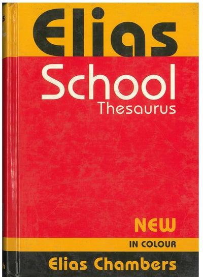 Elias School Thesaurus In Color Elias Chambers HC غلاف ورقي اللغة الإنجليزية by ABD EL BARY, T.
