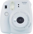 Fujifilm Instax mini 9 Instant Film Camera, Smoky White