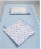 Clevamama ClevaFoam Pram Pillow Case - Blue