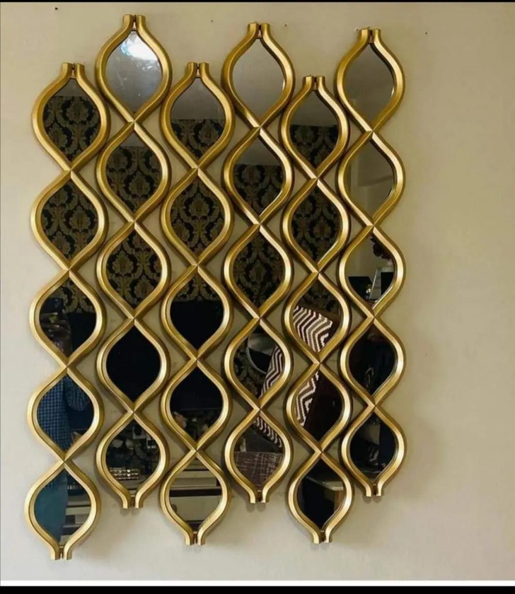 Set of 3pcs beautiful home wall deco mirror.