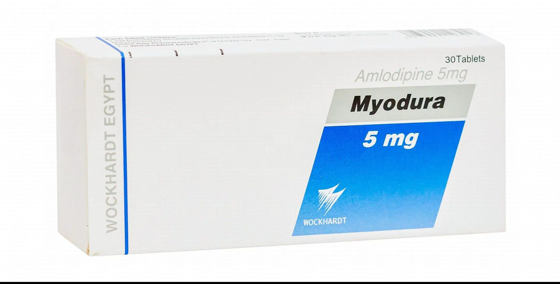 Myodura | High Blood Pressure 5mg | 30 Tabs