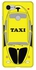 غطاء حماية بتصميم أساسي رفيع ومحكم بلمسة نهائية غير لامعة لهاتف جوجل بكسل 3 سيارة أجرة صفراء