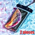 5PCS Universal Waterproof Phone Case Water proof Bag Mobile Phone Pouch PV Cover iPhone 11 Pro Max