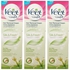 Veet Hair Removal Cream For Dry Skin (100ml × 3) With Shea Butter & Lily Fragrance (Pack Of 3) + Easy Removal In 3 Minutes