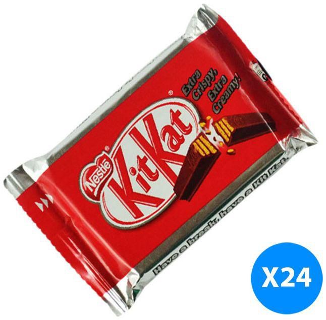 Kitkat 4 Fingers Set Of 24 Pieces , 36.5Gm
