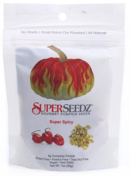 Super Seedz Gourmet Pumpkin Seeds Super Spicy 28g