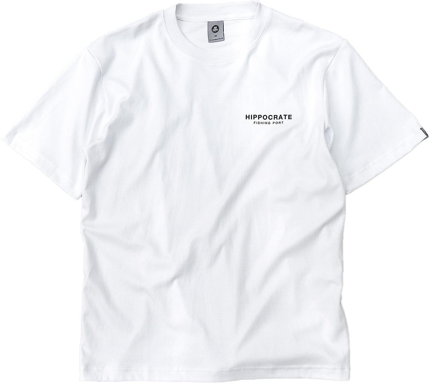 THEHIPPOCRATE ESSENTIALS FOR THE MINIMALIST TEE - 4 SIZES (WHITE)