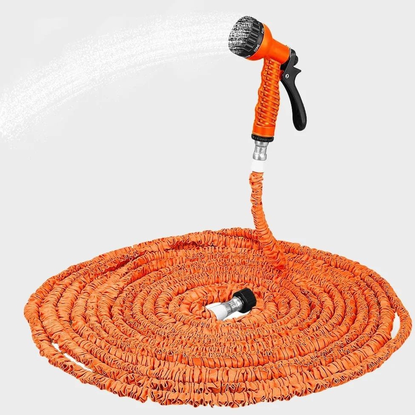 175FT Expandable Garden Hose Pipe with 7 in 1 Spray Gun