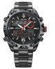 Weide WH3403 Sport Dual Time Date Digital Analog Military Men Watch - Black Red