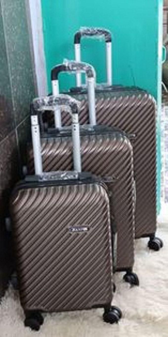 3PCS Travel Waterproof Suitcase Cover Transparent Luggage Cover