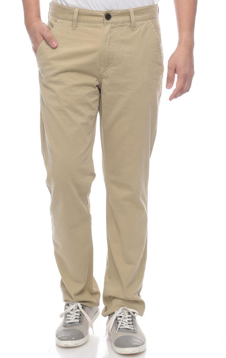 Timberland Beige Straight Trousers Pant For Men
