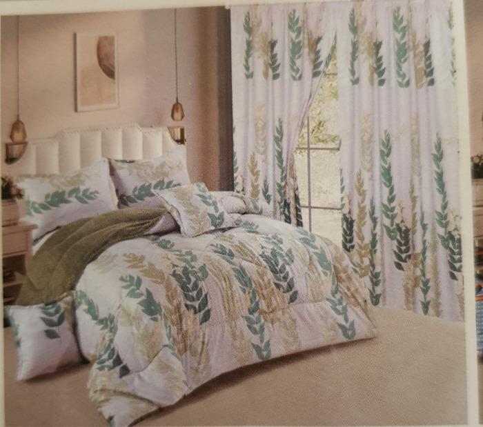 Generic Fashionable Duvet With Matching Curtains
