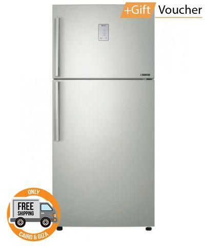 Samsung RT50K6300 Top Mount Refrigerator – 23 Ft - Silver