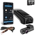 Thinkware U1000 Dash Cam - 4K UHD 2160p Front & 2K QHD Rear Dash Camera with Built-in Wi-Fi & Hardwire Lead for Battery Safe Parking Mode - Includes 64GB SD Card - Android/iOS Cloud App, black