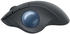 Logitech Ergo M575 Wireless Trackball Mouse Adjustable Ergonomic Design, Control and Move Text/Images/Files Between 2 Windows and Apple Mac Computers (Bluetooth or USB), Rechargeable, Graphite - Black