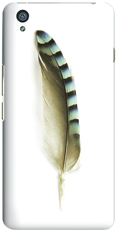 Stylizedd OnePlus X Slim Snap Case Cover Matte Finish - Lonely Feather