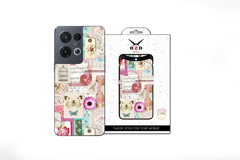 OZO Skins OZO Skins Pink Love Notices (SE138PLN) For Oppo Rano 9 5G