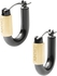 DKNY Stainless Steel Black & Gold Drop & Dangle Earring - NJ2226001